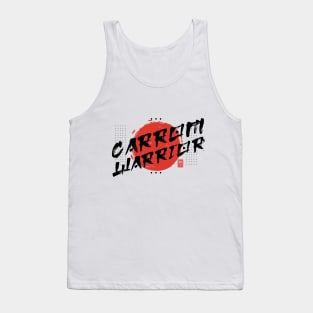 Oriental Brush Carrom Warrior Tank Top